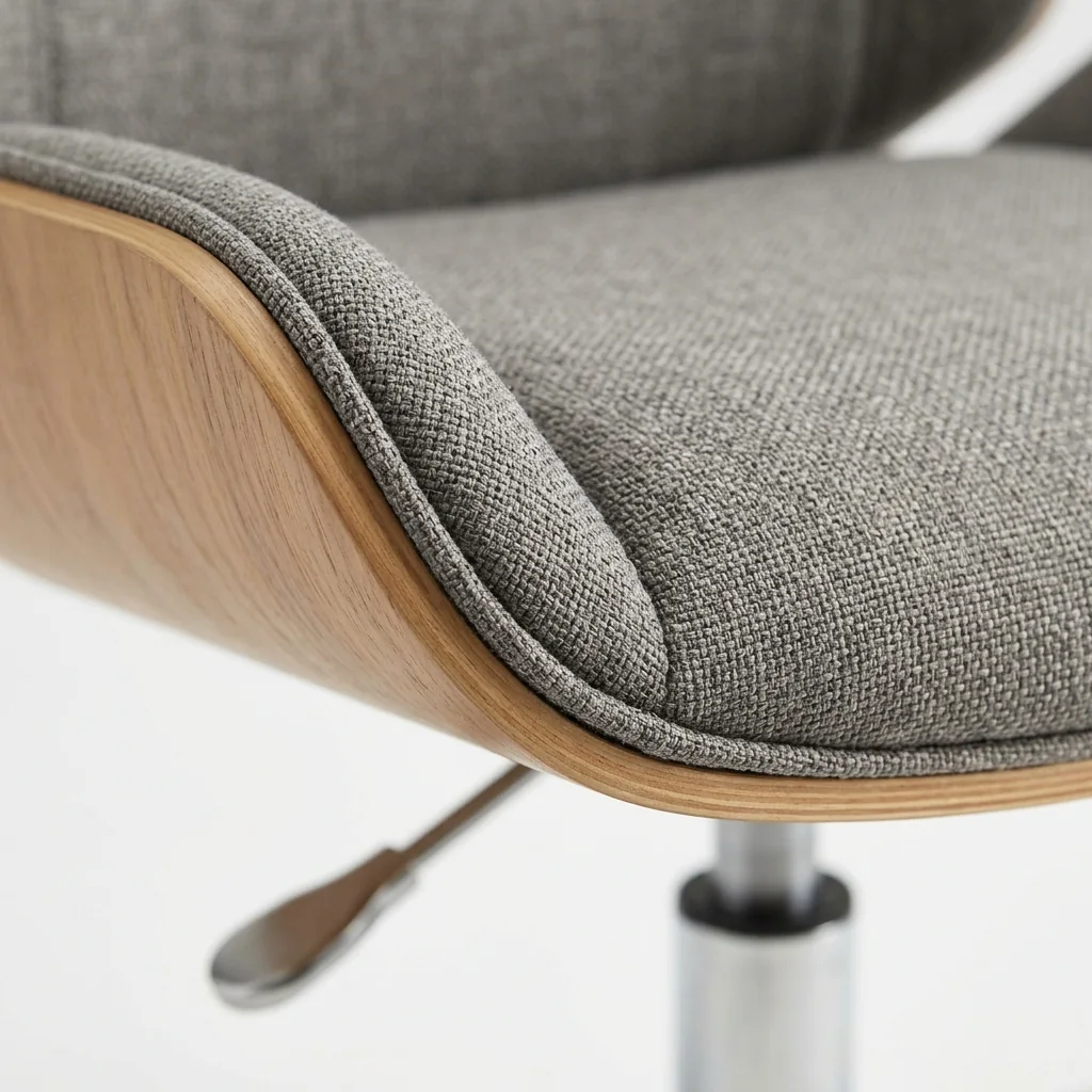 Ergonomic Upholstered Desk Chair - Image 2