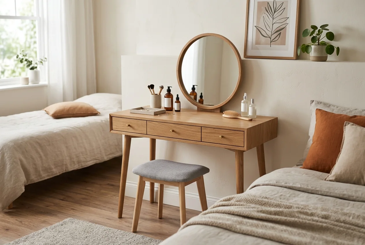 Bedroom Vanity Desk Set - Image 3
