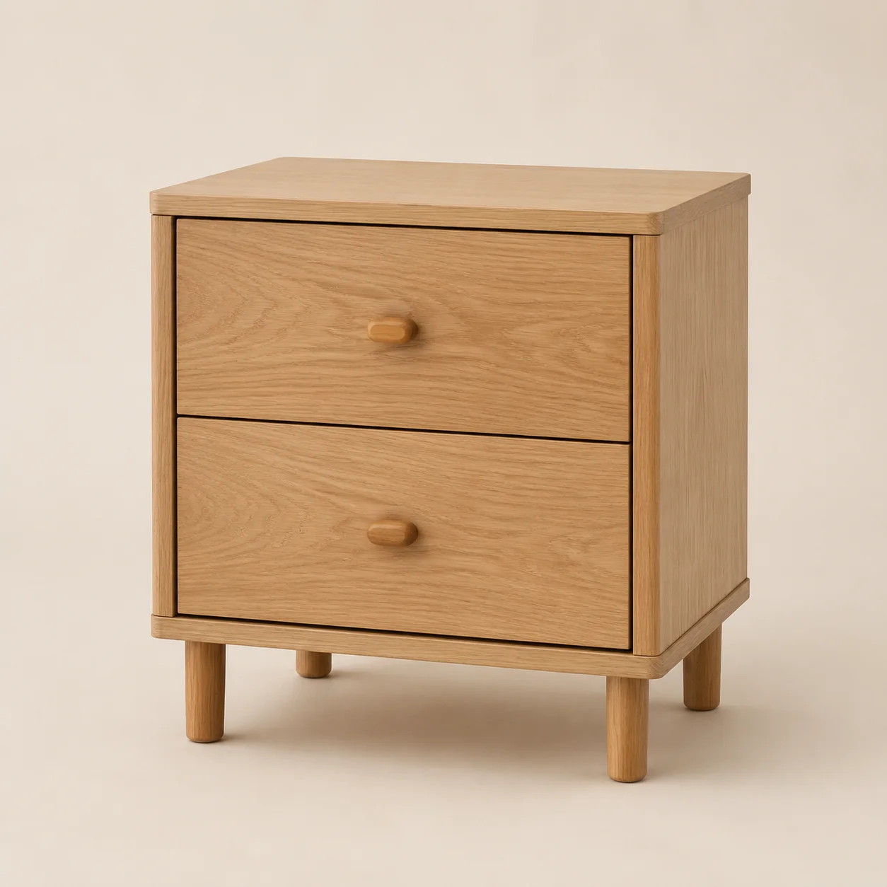 Two-Drawer Nightstand