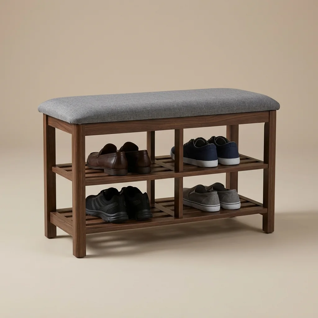 Entryway Shoe Storage Bench