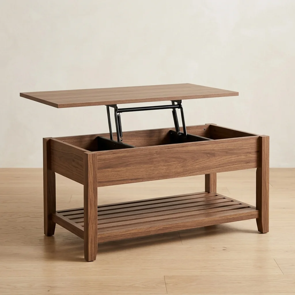 Lift-Top Storage Coffee Table