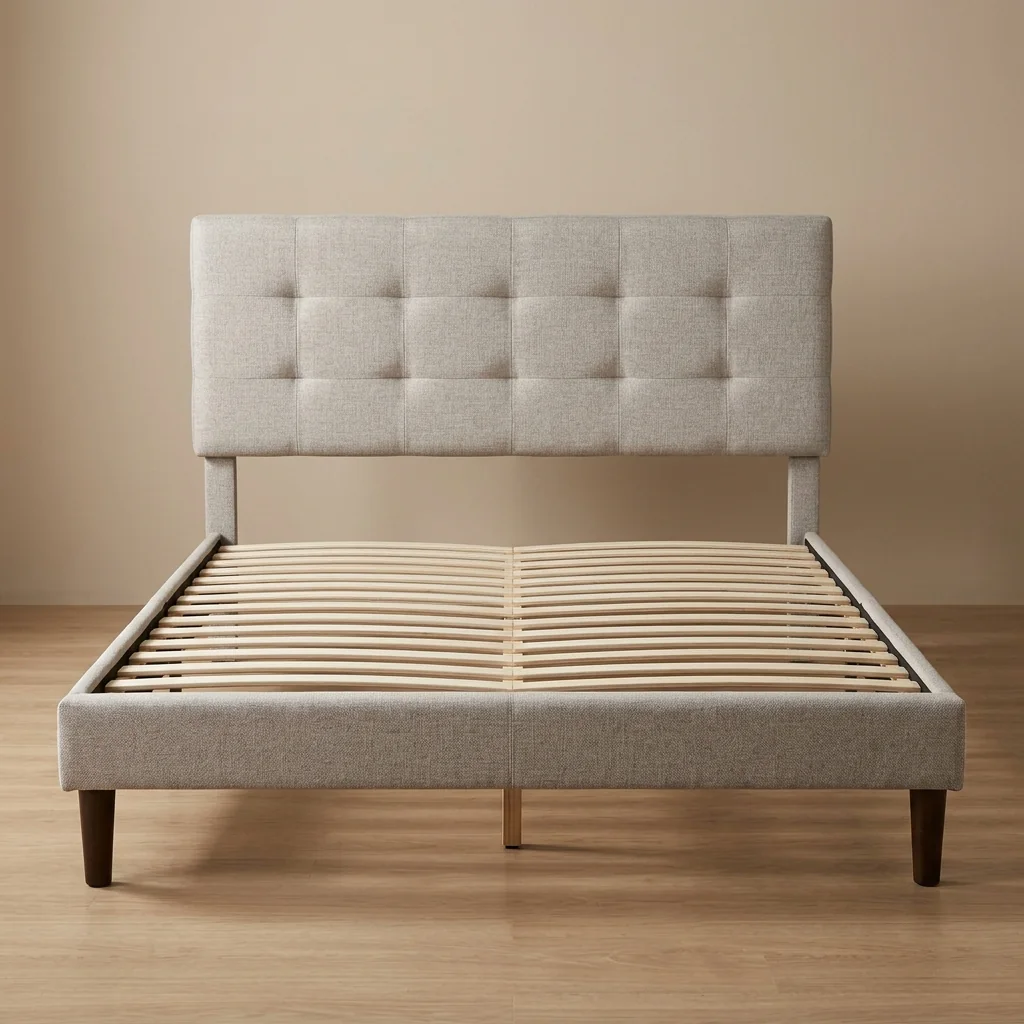 Upholstered Platform Bed Frame
