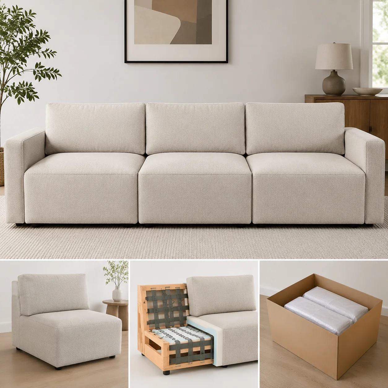 Modular Apartment Sofa - Image 4